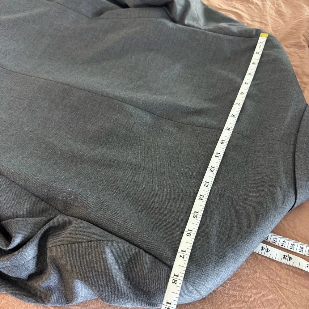 Alfani 2pc Suit Mens Gray Slim Fit Top, 32/30 Bottom Slim Fit